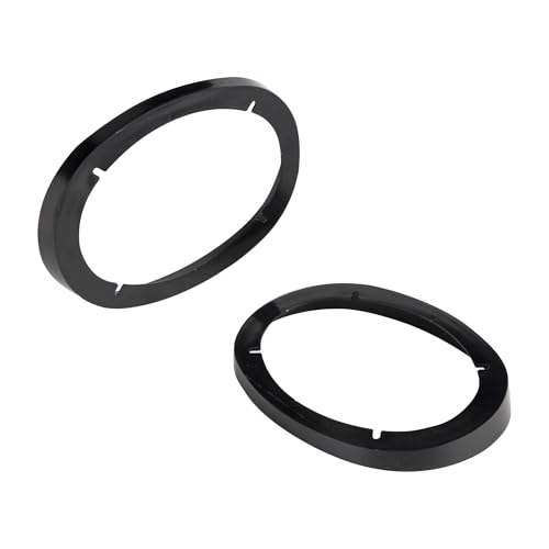 Scosche SS69 1.25 Universal Car Speaker Spacer Rings for 6x9 Aftermarket Speakers Compatible with Most Import and Domestic Vehicles - Car Audio Speaker Adapter - 6x9 Spacers - Sold in Pairs
