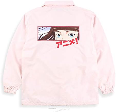 Agora Anime Pink Coach Jacket