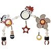 Tiny Love Sunny Stroll Activity Arch with Rattles, 0m+, Adjustable Clips Suitable for Most Prams or Strollers, Tiny Rockers