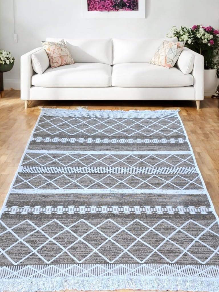 Kilim Çift Taraflı Bohem Seri dokuma Kilim 80  150 cm
